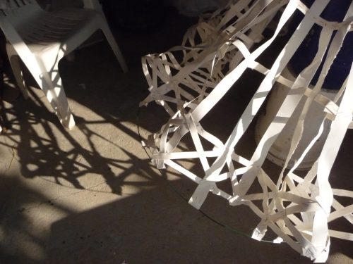 robe-blanc-et-or detail 1