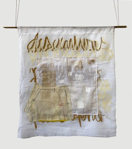 tableau-textile ecouter la mere 2 complet cath cappeau