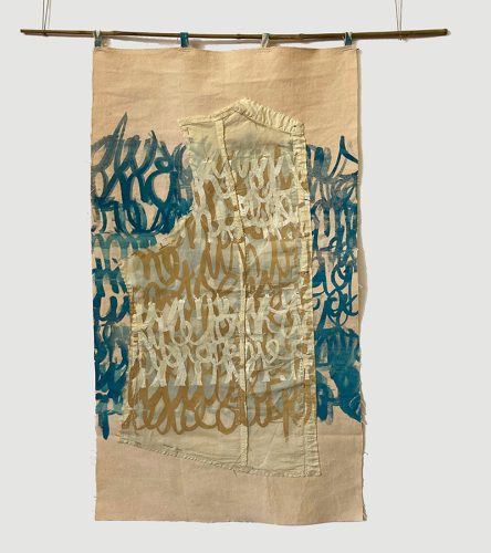 tableau-textile ecouter la mere 3 complet cat cappeau