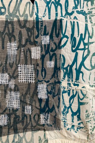 tableau-textile ecouter la mere detail 2 cath cappeau