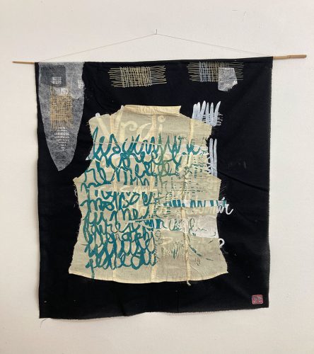 tableau-textile ecouter la mere tentative complet cath cappeau