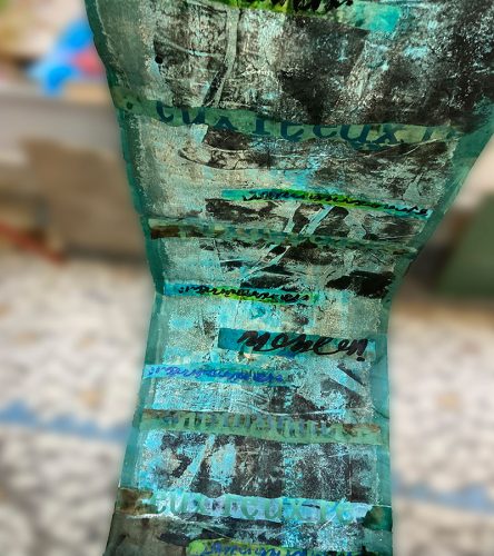 kakemono sombre colere a l atelier cath cappeau